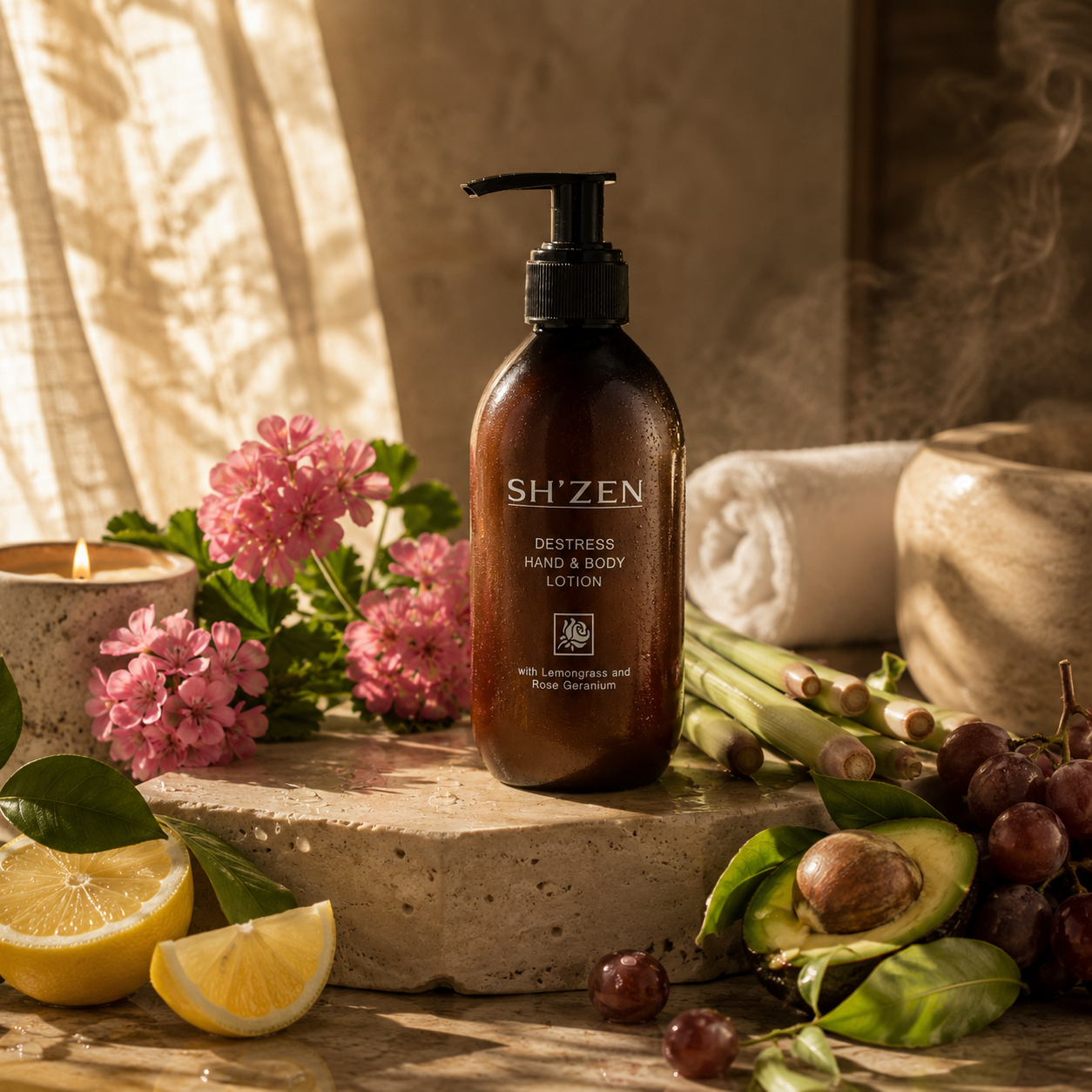 Valenza Soothe™ (SH'ZEN Destress Hand & Body Lotion - 200ml)