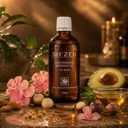 Valenza Serenity™ (SH'ZEN Destressing Massage Oil - 100ml)